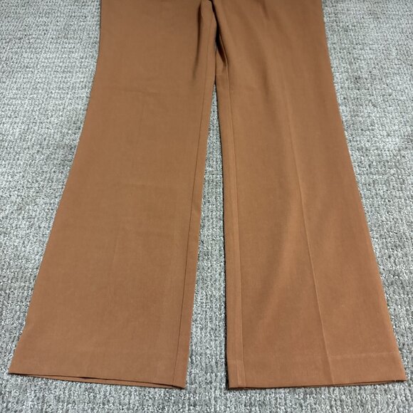 New York & Company Pants Brown Modern Fit Straight Leg Women’s Size 14 NWT - Picture 8 of 12